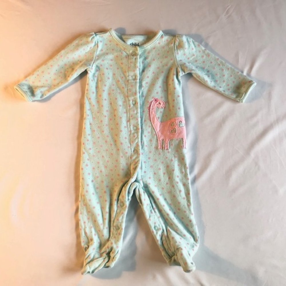 6-9 M CARTER'S ONESIES- 4 PIECES